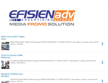 Tablet Screenshot of efisienprinting.com